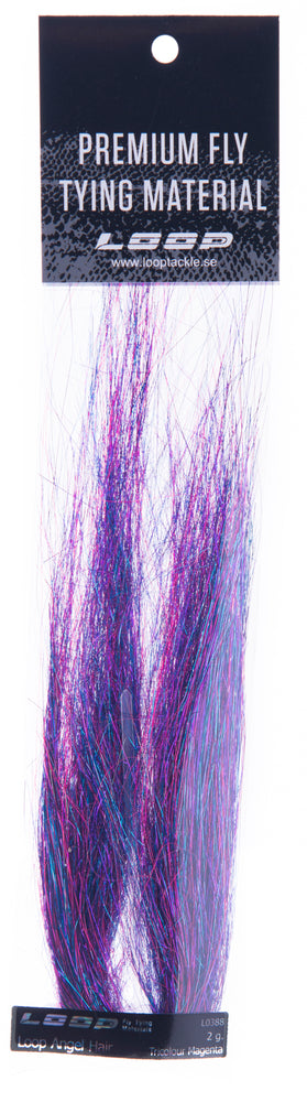 Angel Hair 2g variable Loop Fly Tying Tricolour Magenta  
