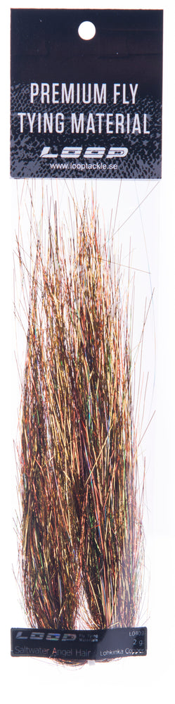 Saltwater Angel Hair 2g variable LOOP Tackle Lohinka Copper