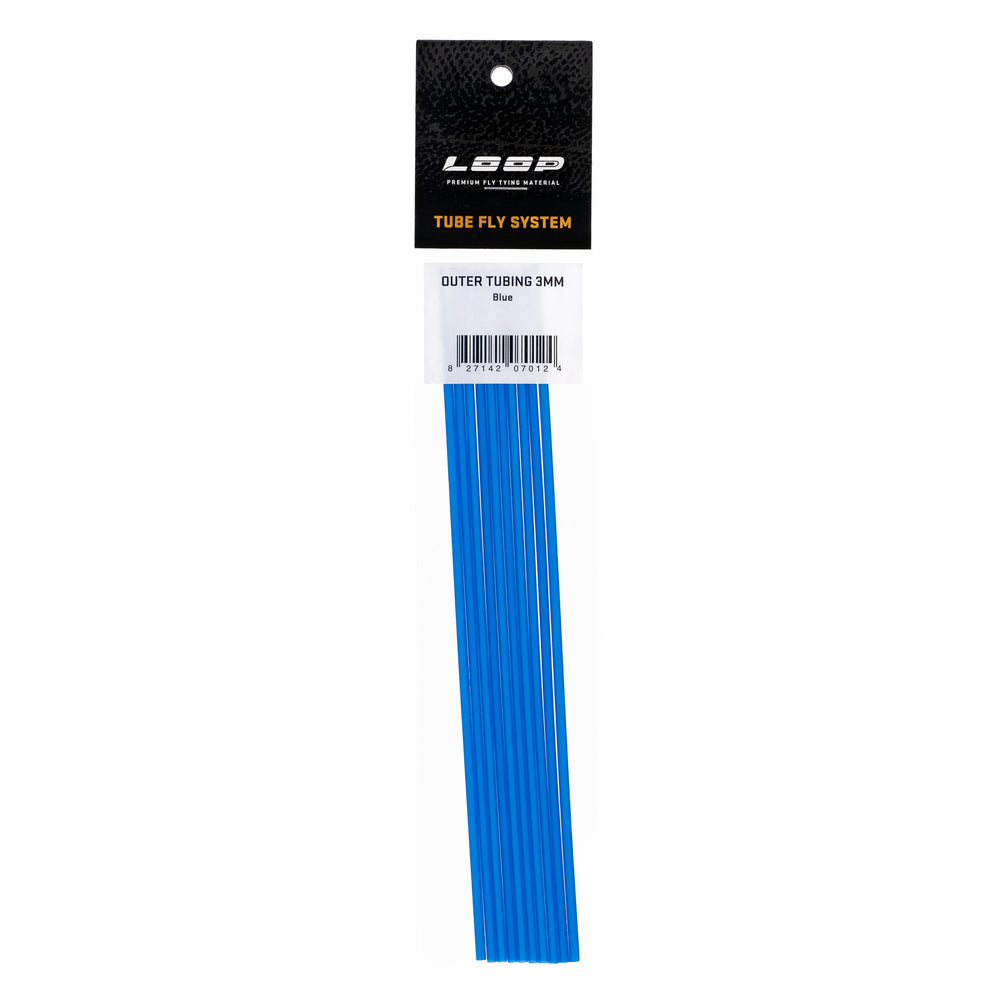 LOOP - Outer Tubing 3mm Fly Tying LOOP Tackle Blue