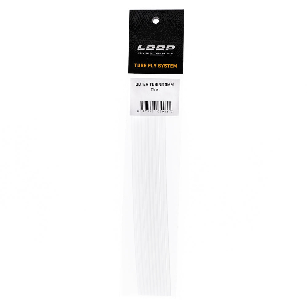 LOOP - Outer Tubing 3mm Fly Tying LOOP Tackle Clear