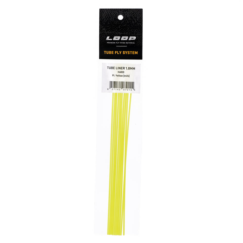 LOOP - Tube Liner 1.8mm 1.8mm tube liner LOOP Tackle Fl.Yellow (milk)