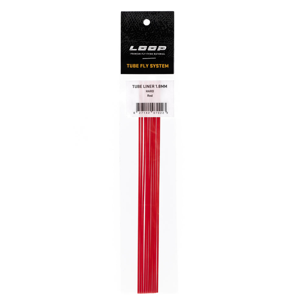 LOOP - Tube Liner 1.8mm 1.8mm tube liner LOOP Tackle Red