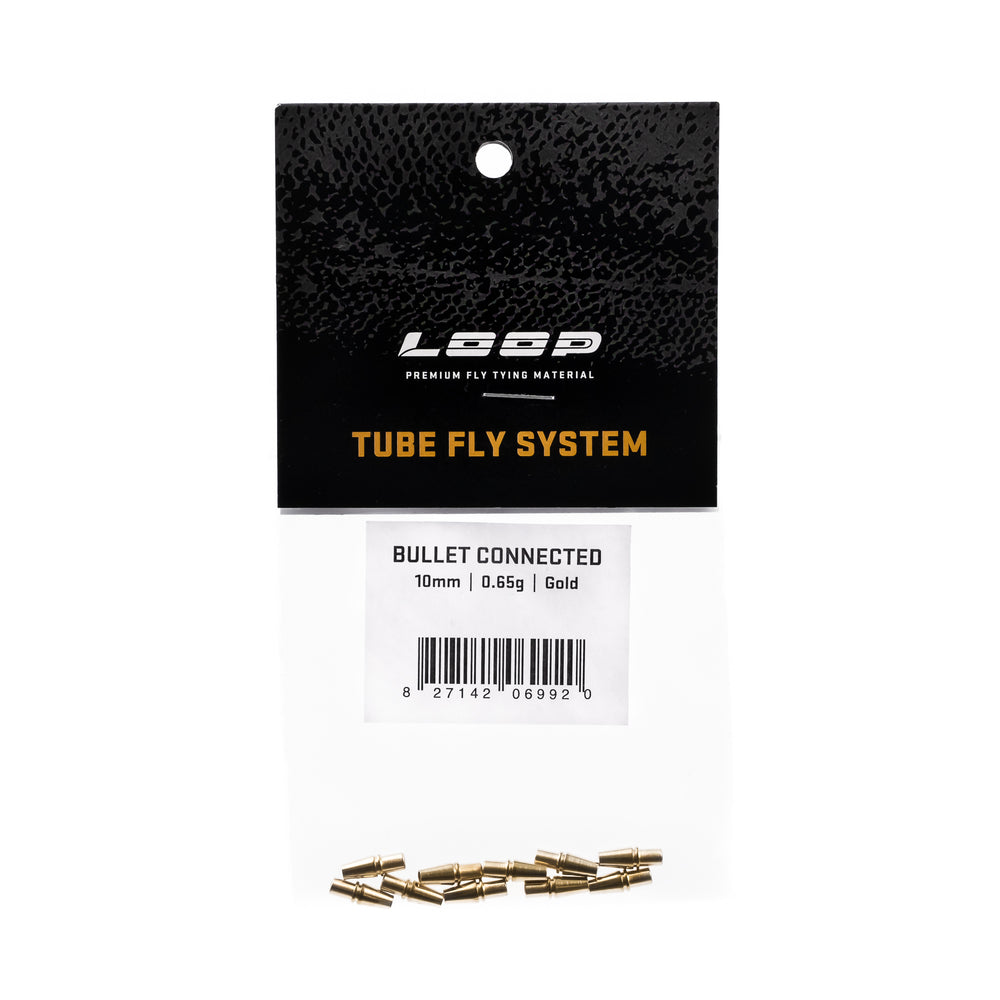 LOOP - Bullet Connected bullet tubes LOOP Tackle 10mm Gold