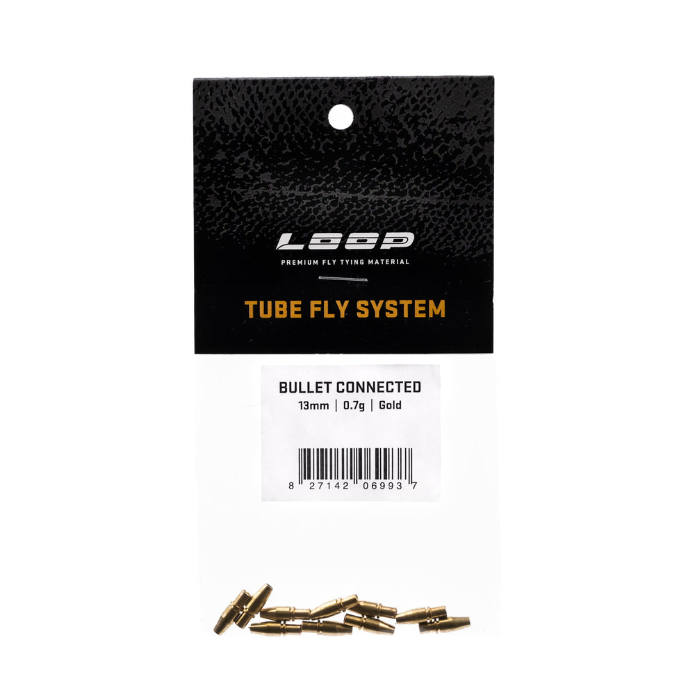 LOOP - Bullet Connected bullet tubes LOOP Tackle 13mm Gold