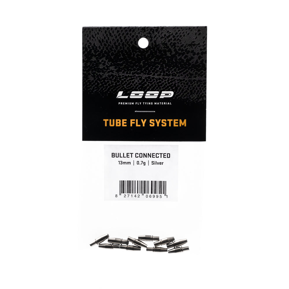 LOOP - Bullet Connected bullet tubes LOOP Tackle 13mm Silver