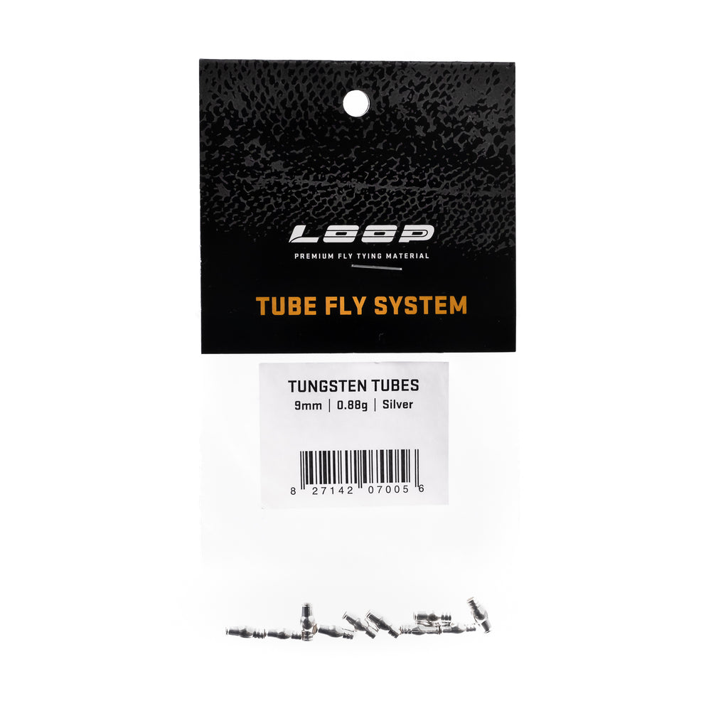 LOOP - Tungsten Tubes tungsten tubes LOOP Tackle 9mm Silver