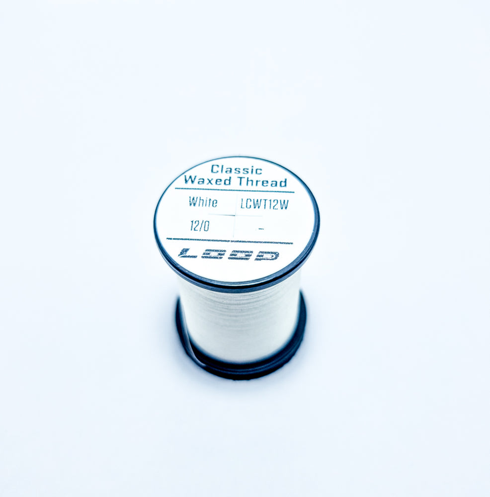 Classic Waxed Thread 12/0 classic waxed thread LOOP Tackle White