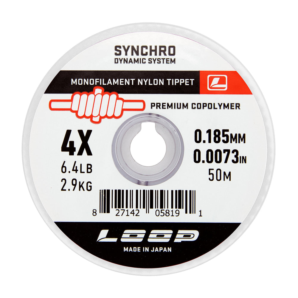 Synchro Monofilament Tippet variable LOOP Tackle 7X 0,104 mm