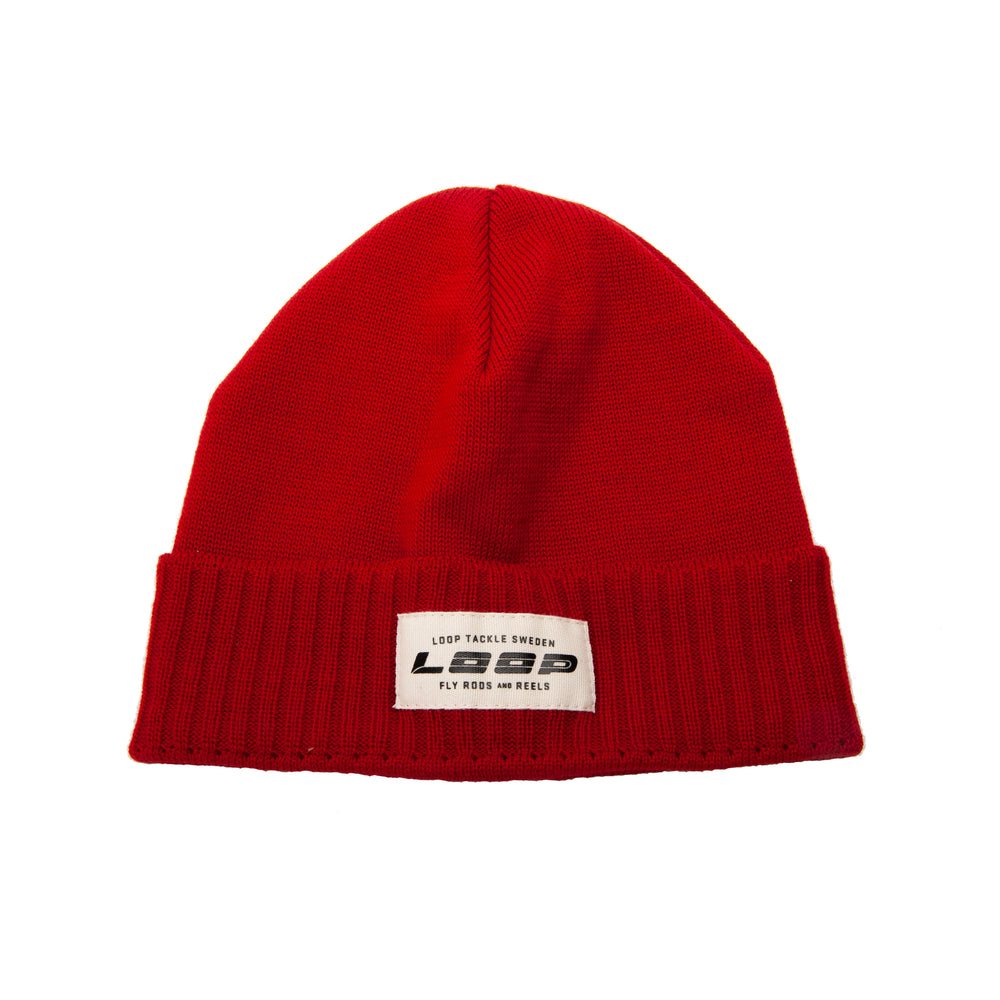 Loop Logo Beanie variable LOOP Tackle Red