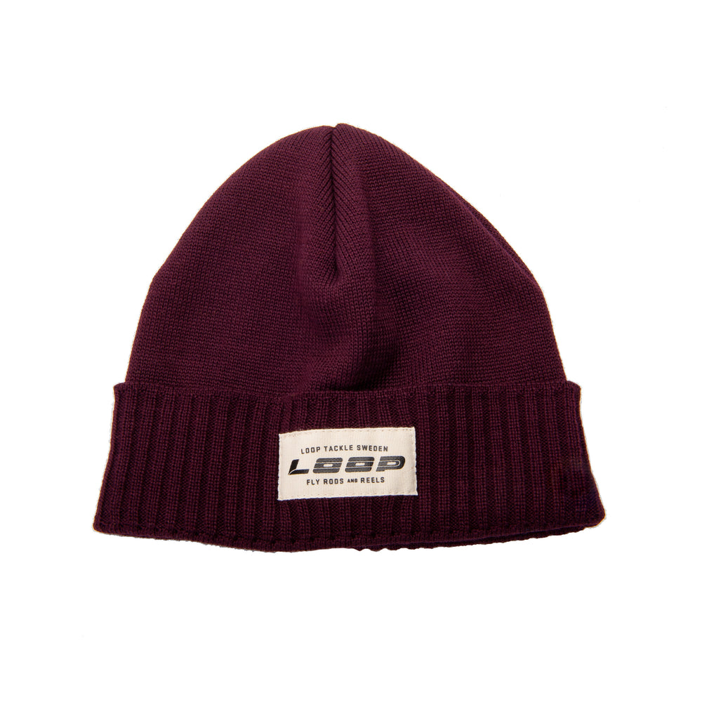 Loop Logo Beanie variable LOOP Tackle Aubergine