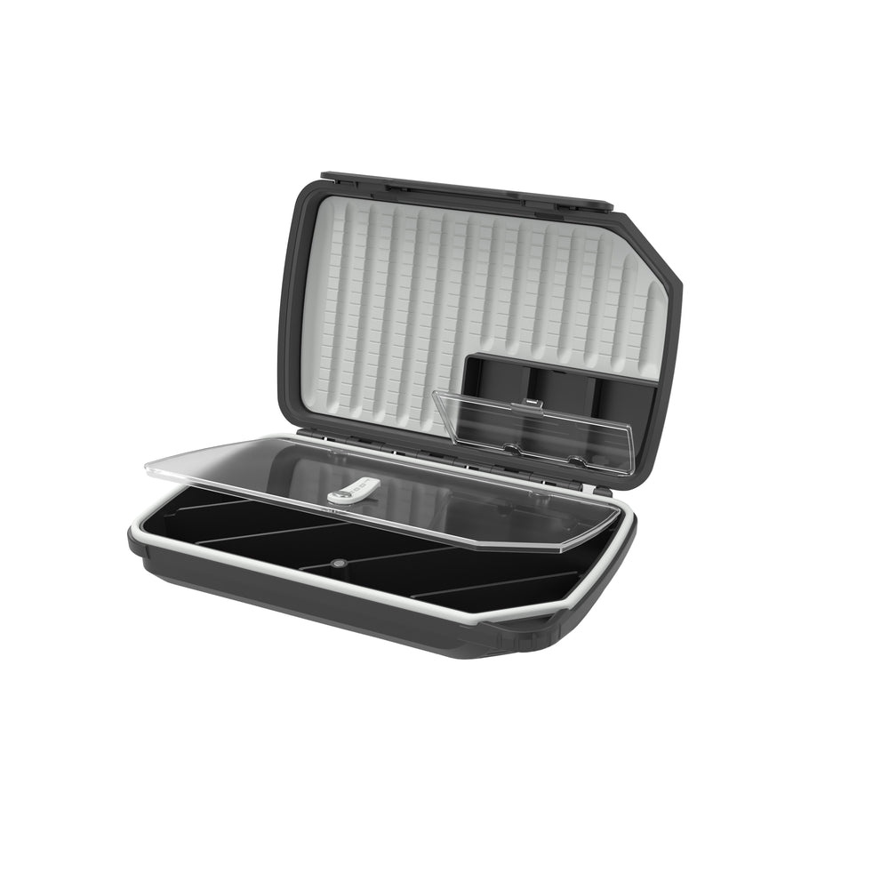 Opti 180 Tube Fly Box variable LOOP Tackle Carbon Grey