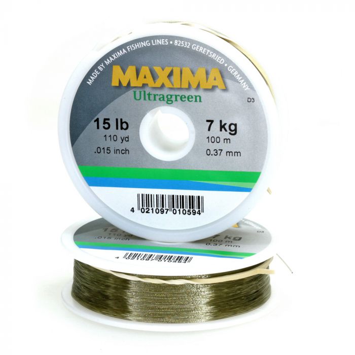 MAXIMA TIPPET 100m Variable St George Sporting 4lb Ultragreen 